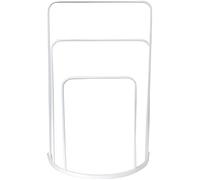 Porte serviettes Lune Blanc - MSV - Porte serviette en acier - 49,5x26x75,5cm