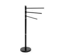 Porte-Serviettes Métal 3 Barres "Tiny" 89cm Noir