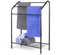 Porte-Serviettes Métal Noir Support Cuisine Moderne Élégant