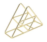 Porte-serviettes Mode épaissie autoportante Papier de fer Porte-serviettes Cuisine Salle à manger Métal (GOLD)