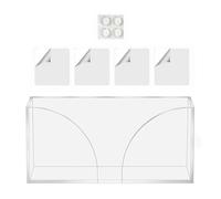 Porte-serviettes moderne en acrylique avec poignée antidérapante pour comptoir de cuisine, usage domestique, nettoyage facile, porte-serviettes en papier