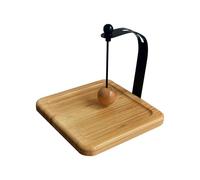 Porte-serviettes moderne en bois massif pour la décoration de la maison et une utilisation pratique dans divers espaces de vie Porte-serviettes en bois de type lourd