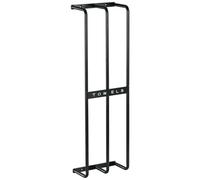 Porte-serviettes mural 3 barres - 6 serviettes max. - dim. 21L x 12l x 74H cm - métal noir