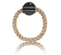 Porte-Serviettes Mural CHEPL Vintage Anneau Style Industriel Montage Mural Serviettepour Salle de Bain ou Cuisine Support-Serviette Mural Accessoires de Salle de Bain