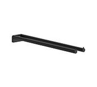 Porte-serviettes mural hansgrohe AddStoris S 41787670, deux bras, noir mat