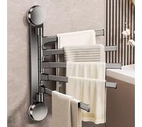 Porte-Serviettes Mural pivotant - Support à Bras oscillant en Aluminium, Barre à Serviettes rotative pour Salle de Bain, Organisateur Peu encombrant | Solution de séchage Durable pour la buanderie du