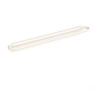 Porte-serviettes mural pliable sans perçage en aluminium antirouille et gain de place pour salle de bain, balcon ou toilettes (30 cm, blanc)