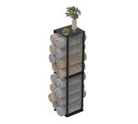 Relaxdays Porte-serviettes mural rouleaux