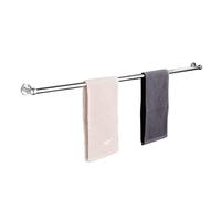 Porte-Serviettes Mural Rond - Barre et étagère Multifonctions pour Serviettes de Bain et escalier - Porte-Serviettes de 80 cm pour Un Rangement Peu encombrant