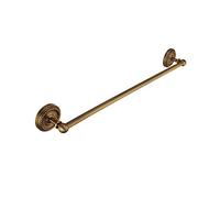 Porte-serviettes mural simple en laiton antique avec sculptures tressées pour salle de bain, style vintage pour serviettes, peignoirs, torchons de vaisselle, dans la salle de bain