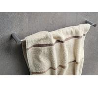 Porte-Serviettes Murale Salle de Bain 52 cm Chromée Barre Mindora OBI