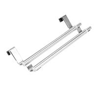 Porte-serviettes, Organisateur De Serviettes à Double Couche, Porte-serviettes Télescopique En Acier Inoxydable, Organisateur De Cintre De Support Pour la Cuisine de la Salle De Bain De L'hôtel à la M