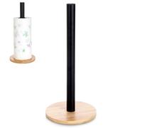 Porte-Serviettes Papier Métal Noir 32,5cm Porte-Rouleau Distributeur