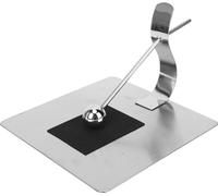 Porte-serviettes plat en acier inoxydable Business Nist Card Clip Décoration Fournitures de bureau