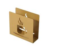 Porte-Serviettes, Porte-Serviettes 12 * 4 10CM 1-3PCS dorés for Table(Coffee,W:12*D:4*H:10cm 1pcs)