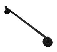 Porte-Serviettes, Porte-Serviettes de 20 Pouces, Porte-Serviettes Simples en Alliage d'aluminium, Anti-Empreintes Digitales, Empêche Les Taches d'eau, Noir, Barres de