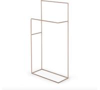 Porte-Serviettes, Porte-Serviettes Sur Pied, Porte-Serviettes Autoportant Pour Salle Den, Salon Et Balcon, Pour Serviettes Et Gants de Toilette/Or Rose/42 * 20 * 91Cm
