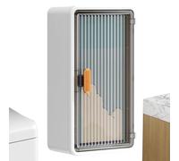 Porte-serviettes pour salle de bain | Armoire pour boîte à mouchoirs murale - Organisateur de rangement pour accessoires de salle de bain, éponge de douche, lingettes humides, articles de toilette