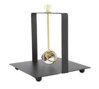 Porte-serviettes pour table, distributeur de serviettes de table carré avec poignée, porte-papier à cocktail carré pour cuisine, restaurant, bureau, hôtel, café, salle à manger (Noire)