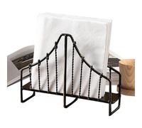 Porte-serviettes pour table, support de serviette vintage pour table, support de mouchoirs décoratif droit en fer, accessoires de cuisine rétro pour table, dîner, maison