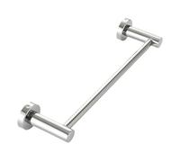 Porte-serviettes pratique pour salle de bain et cuisine, porte-serviettes multifonction à tige unique, en acier inoxydable, support mural (80 cm)