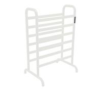 Porte-serviettes, sèche-serviettes électrique, pose au sol, 300 W, double rangée en aluminium, minuteur LED, IPX3, chauffage rapide, autoportant, moderne, 60 x 43 x 90,5 cm