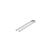 Porte-serviettes Steinberg Série 480, à 2 bras, 450 mm, en acier inoxydable, 4802550, Couleur: chrome