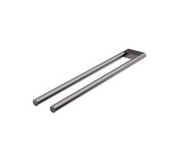 Steinberg Série 480 Porte-serviettes, 450mm, 2 bras, acier inoxydable, 4802550BGM, Couleur: Brushed Gun Metal