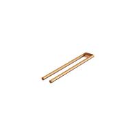 Porte-serviettes Steinberg Série 480, à 2 bras, 450 mm, en acier inoxydable, 4802550RG, Couleur: Or rose