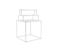 VEVOR Porte-serviettes, 8 barres, support de serviette d'extérieur en PVC, porte-serviettes sur pied de piscine, organisateur de séchage de couettes, pour bord de la piscine, salle de bain, spa, blanc