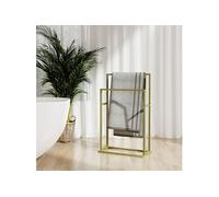 Porte-serviettes sur pied Doré 48x24x78,5 cm Fer vidaXL vidaXL
