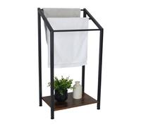 Porte-serviettes sur pied, porte-serviettes de bain, support debout