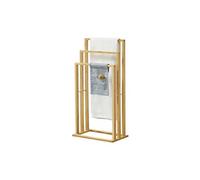 Porte-Serviettes sur Pied Rana en Bambou 40 x 24 x 82 cm [en.casa]