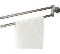 Porte-serviettes Tiger Boston à 2 bras, acier inoxydable brossé, 308730946