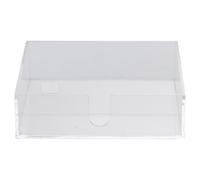 Porte-serviettes transparent en acrylique 20 x 20 cm, Fashion