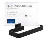 Villeroy & Boch Elements Striking Anneau porte-serviette de toilette, TVA152005000K5,