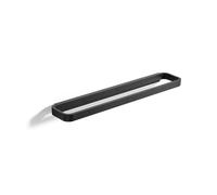 Porte-serviettes Zone Denmark Rim Noir 44x7,5x2,5 cm
