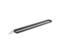 Zone Denmark Rim Porte-Serviette, 70 x 7,5 x 2,5 cm, Noir