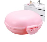 Porte-shampoing - Porte-savon de voyage - Support de barre de shampooing | Porte-barre de shampooing, étui de voyage, récipient à shampooing, bol de bain pour salle de bain, camping, 8,9 x 9,5 x 4,5