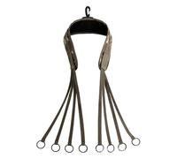 Porte-Sifflet Canard | Lanière Anti-Dérapante pour Gibier d'Eau avec 8 Anneaux | Sangle pour Gibier d'Eau et Porte-oiseaux pour Oies - Pour Aventure Extérieure et Camping