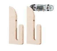 Porte-Skateboard,Lot de 2 Rangements Mural Robuste - Étagère Et Support De Stockage pour Skateboard Et Snowboard - pour Garage, Atelier, Magasin ou Collection