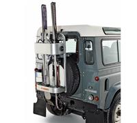 Fabbri Porte-skis tout-terrain GRINGO SKI à roue arrière Gris