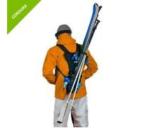 Wantalis Skiback Porte Ski Cordura Mixte Adulte, Noir, Taille Unique