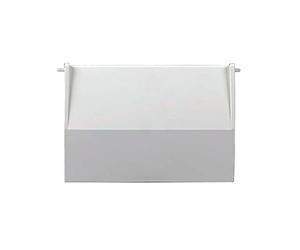 Porte skimmer à charnière blanche - Pièce de rechange originale AstralPool pour skimmer 15 litres - Dimensions : 19,5 x 13,5 cm - Code 4402010101