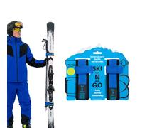 Porte-Skis et bâtons de Ski SKI-N-GO - Bleu, M