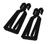 Porte-Skis et bâtons KlipSki en Noir (la Paire) - Rapide et Simple d’Emploi, pour Les Experts comme pour Les Bambins