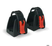 Porte-skis - MBO - 1 paire - Noir - 2 skis - Sur barre de toit