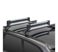 Porte-Skis Menabo Porte-Snowboard Barres De Toit Verrouillables Noir 2x