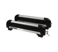 MENABO 000071800000 Paire Porte-ski de barre de toit noir/argenté
