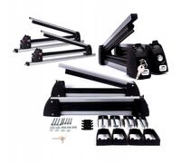 Porte-skis pour 3 paires de skis, support pour 2 snowboards, antivol de skis AMO